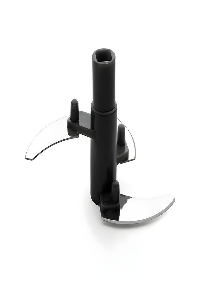 Garth مفرمة طعام يدوية من جارث، مفرمة/خلاط خضراوات يدوية صغيرة الحجم وقوية لتقطيع الفواكه والخضراوات 450 مل - Image 4